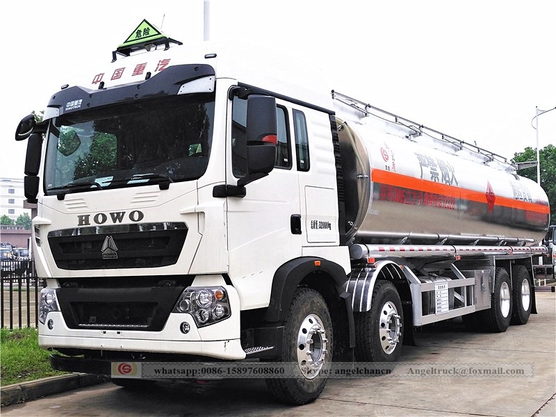 Benzin-Öl-LKW-Aluminiumlegierung 30500 Liter HOWO