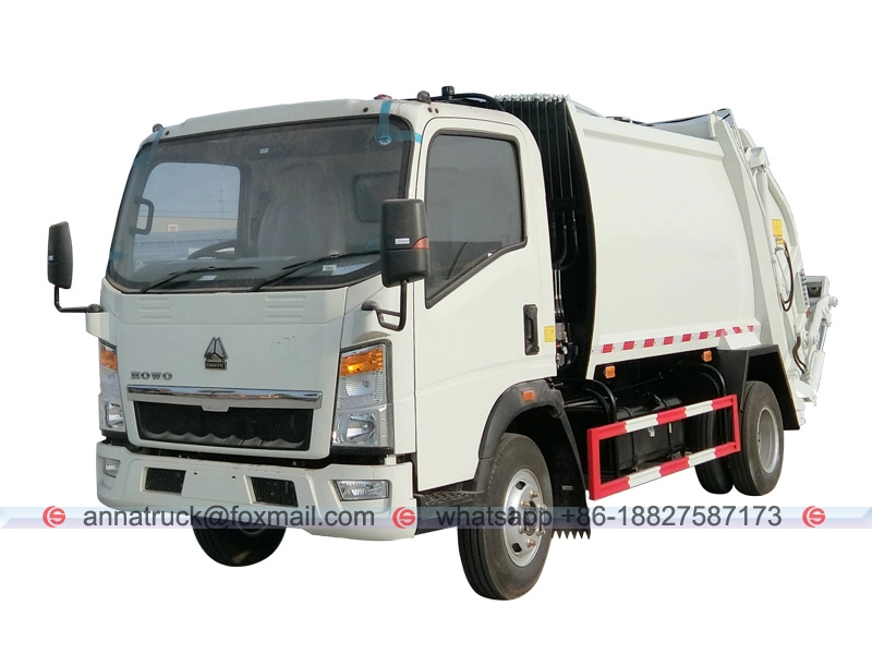 6cbm Kompaktor Müllwagen SINOTRUK HOWO