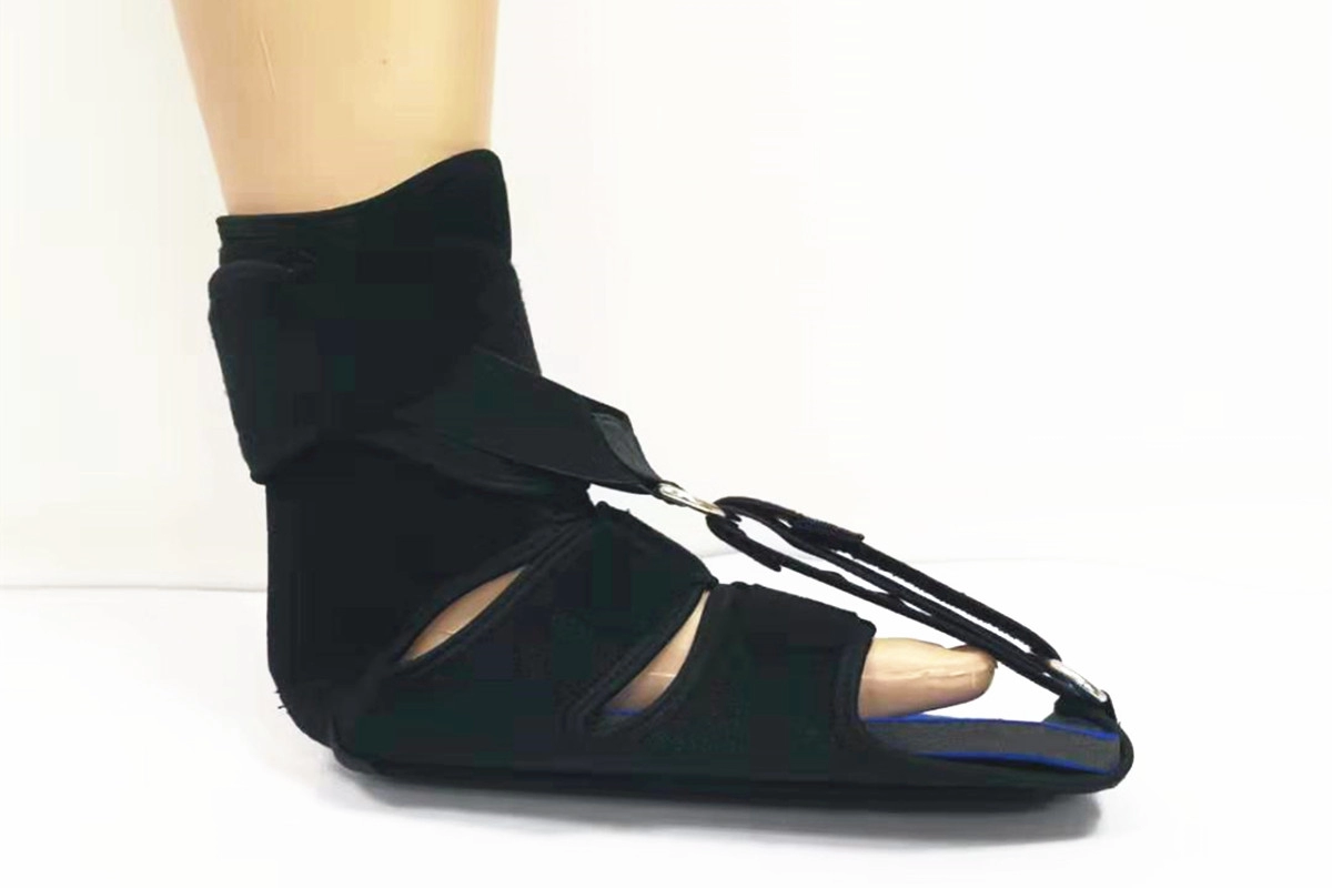 Fußheberbandage dorsale Nachtschiene mit verstellbaren Trägern für die orthopädische Rehabilitation