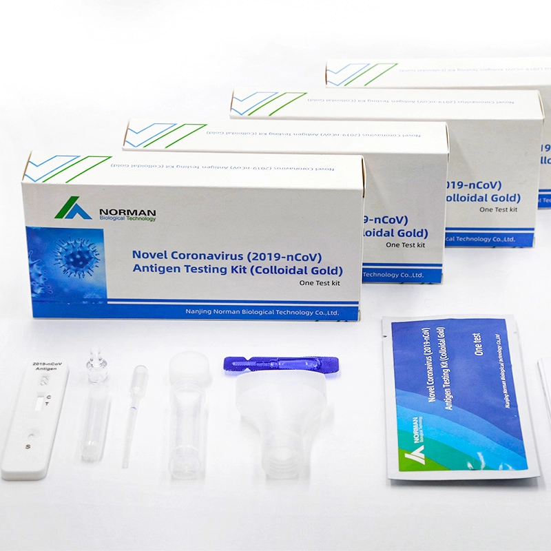 Novel Coronavirus (2019-nCoV) Antigen-Testkit (Kolloidales Gold)