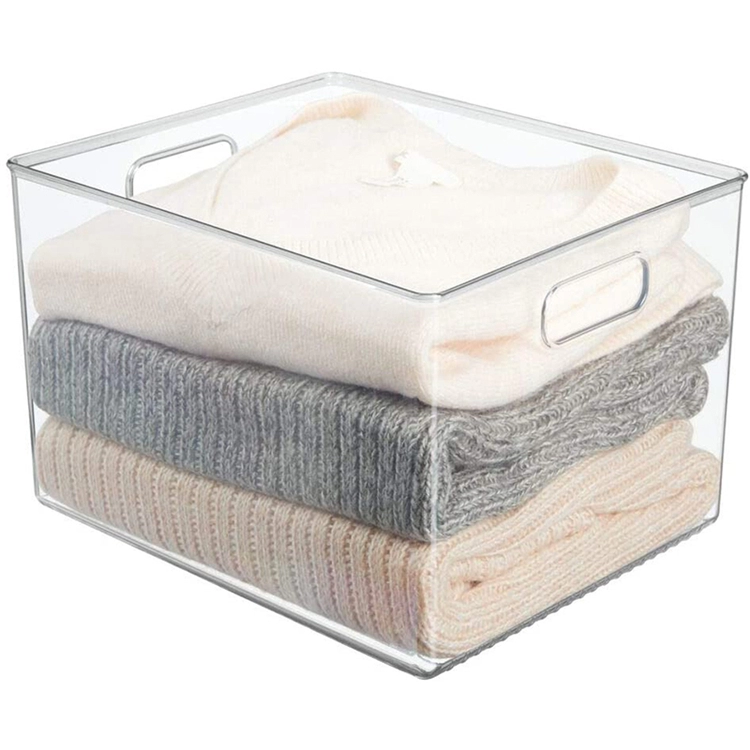 Aufbewahrungsbox aus Acryl Kunststoff-Aufbewahrungsbox für Badezimmer im Wohnheim
