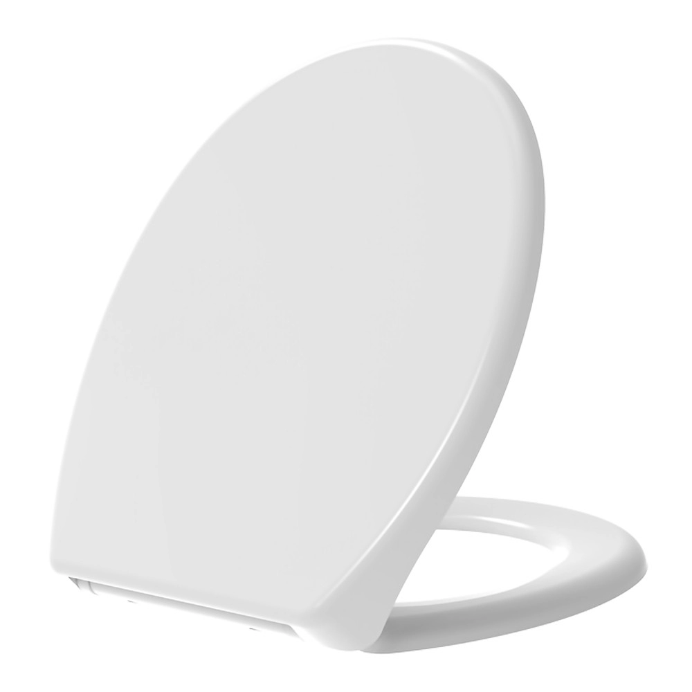 Duroplast-Sandwich-Toilettensitzbezug, klassischer ovaler Toilettendeckelbezug