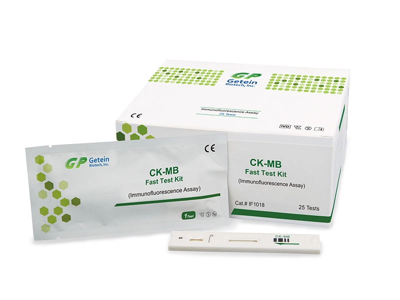 CK-MB-Schnelltestkit (Immunfluoreszenz-Assay)