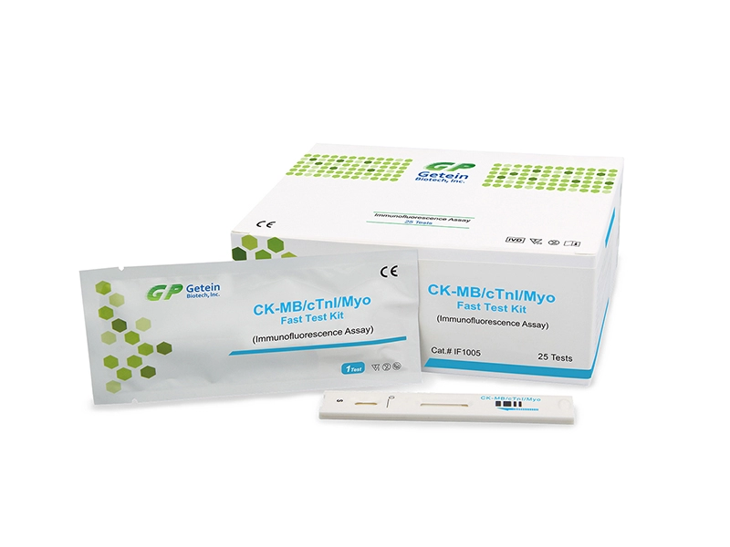 CK-MB/cTnI/Myo Fast Test Kit (Immunfluoreszenz-Assay)