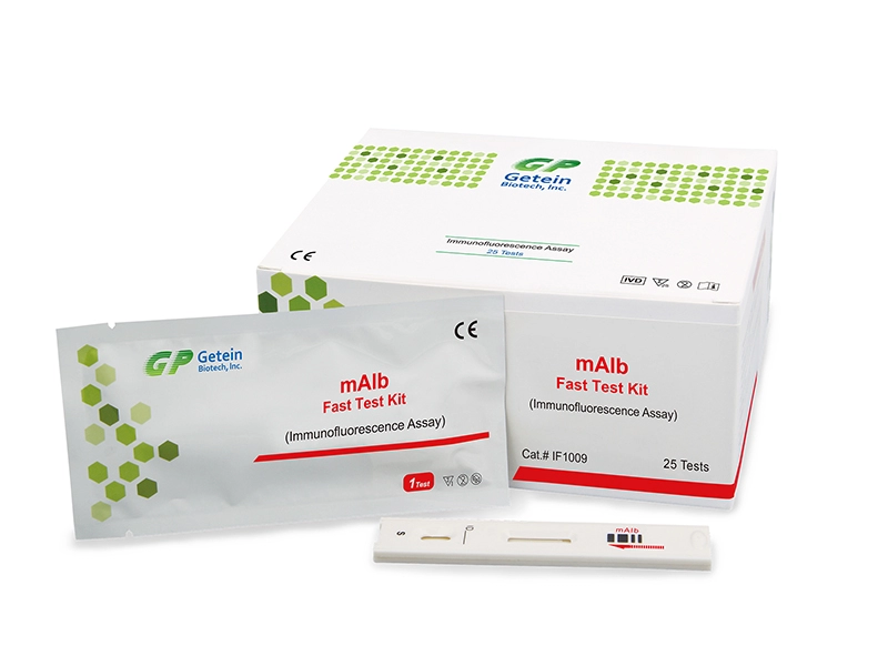mAlb Fast Test Kit (Immunfluoreszenz-Assay)
