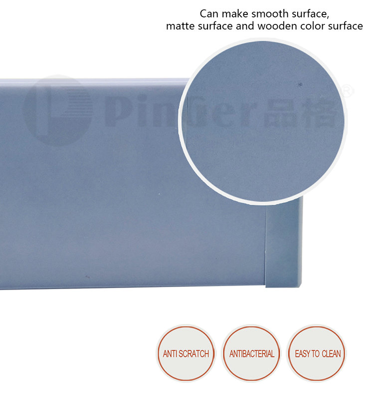 Hochschlagfestes Wandsockelsystem ohne PVC zum Schutz der Wand
