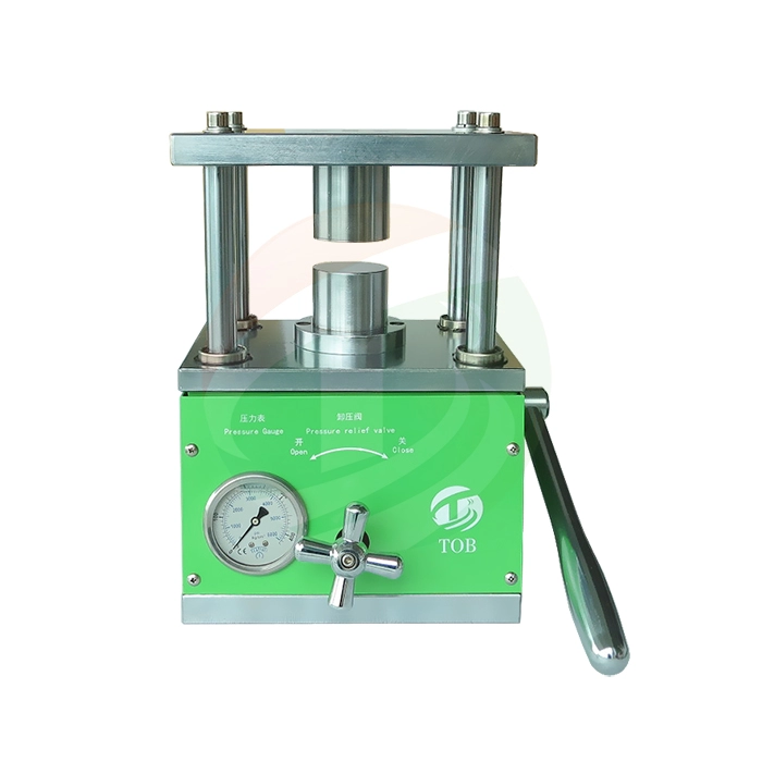Hydraulische Pressmaschine für Knopfzellenelektrode