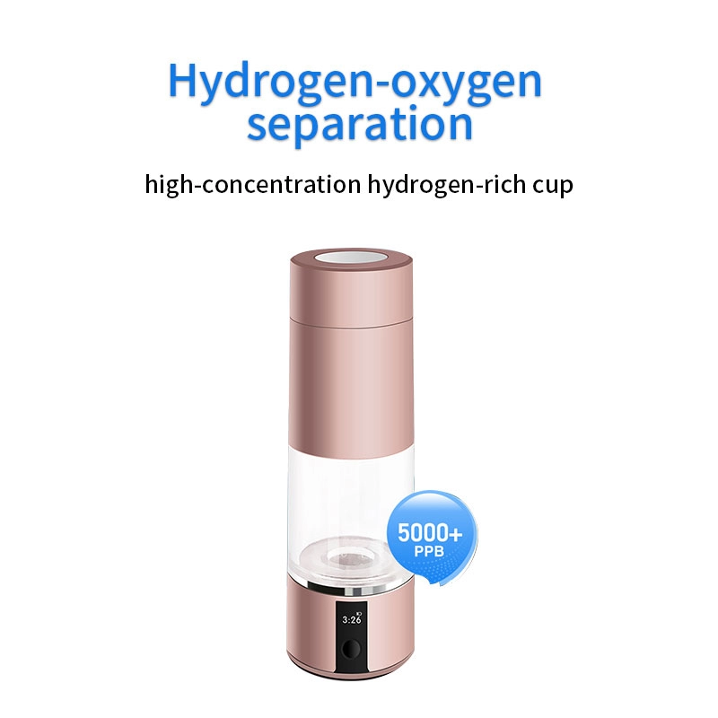 Intelligentes Wassersystem mit Wasserstoff angereicherte Wasserflasche