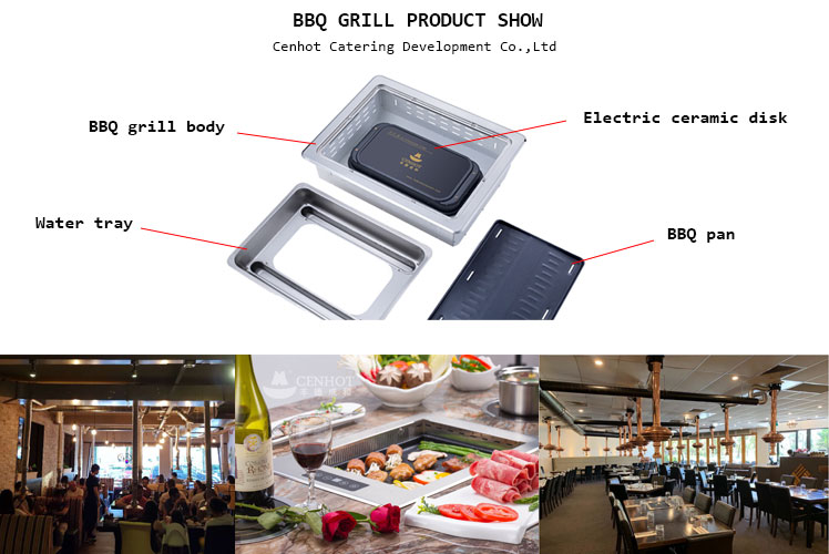Produktmesse für koreanische Elektro-BBQ-Grills im Restaurant - CENHOT