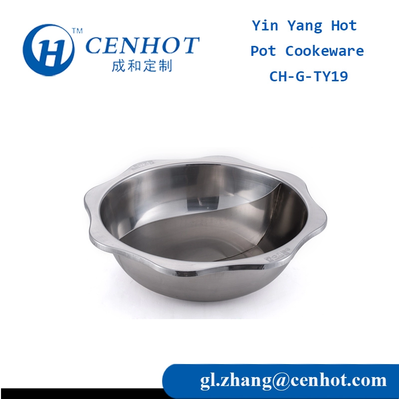 Edelstahl-Yin-Yang-Hot-Pot-Kochgeschirr in China - CENHOT
