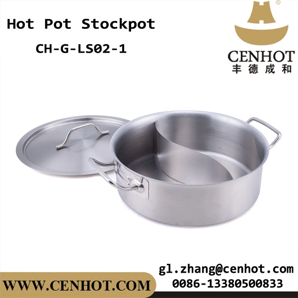 CENHOT Hot Pot Cooker von bester Qualität mit Kochgeschirr mit Trennwand
