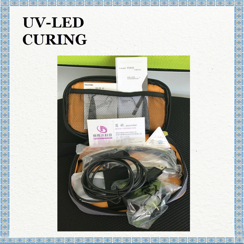 Tragbares UV-Härtungssystem UV-Härtungsstift Punktkontaktschalter USB-Anschluss 365nm 395nm