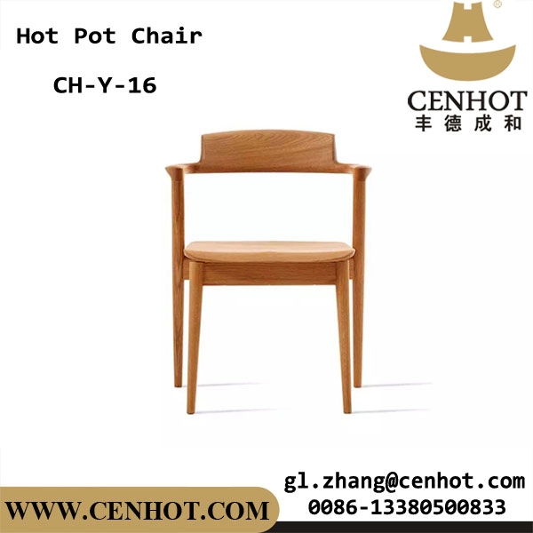 CENHOT Restaurantstühle aus Holz Großhandel für Hot Pot Shop