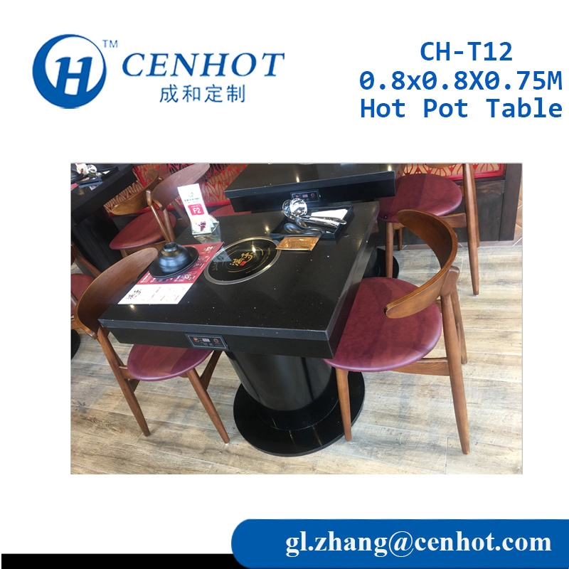Hot Pot Tisch mit Induktionsherd für Restaurant Factory China - CENHOT