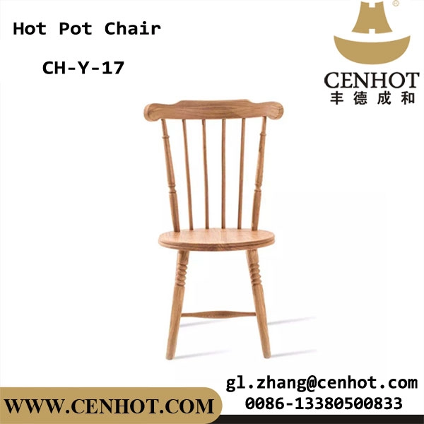 CENHOT Gewerbliche Restaurant-Holzstühle für Eintopf oder Grill