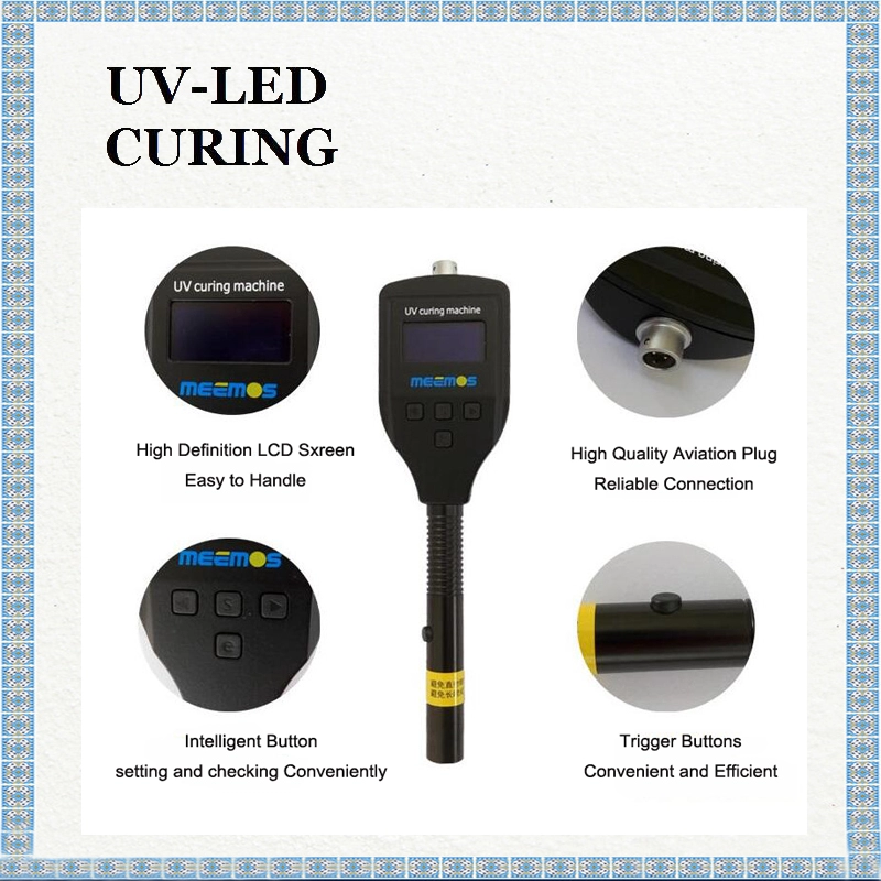 Tragbares UV-Härtungssystem UV-Härtungsstift Punktkontaktschalter USB-Anschluss 365nm 395nm