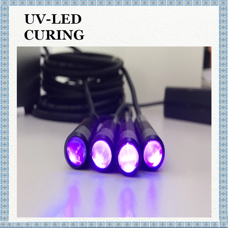 Punktlichtquelle UV-LED für schnelles Aushärten UV-Kleber-Härtungsstift Natürliche Kühlung