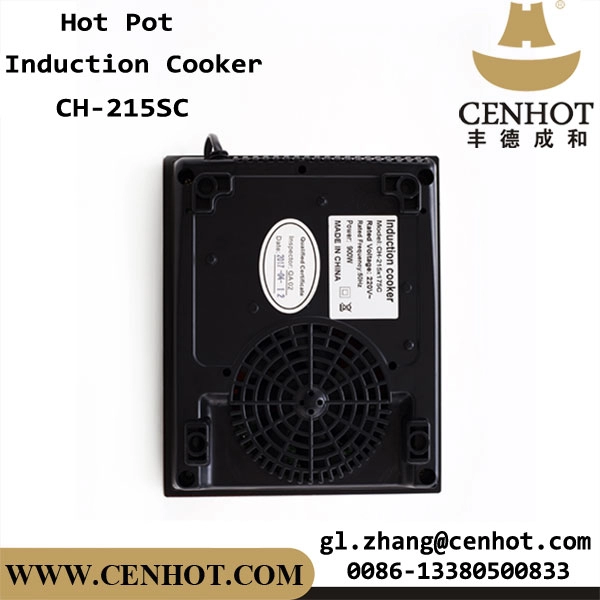 CENHOT 800 W kleiner elektrischer Hotpot-Induktionsherd/Induktionsherd mit Touch-Steuerung