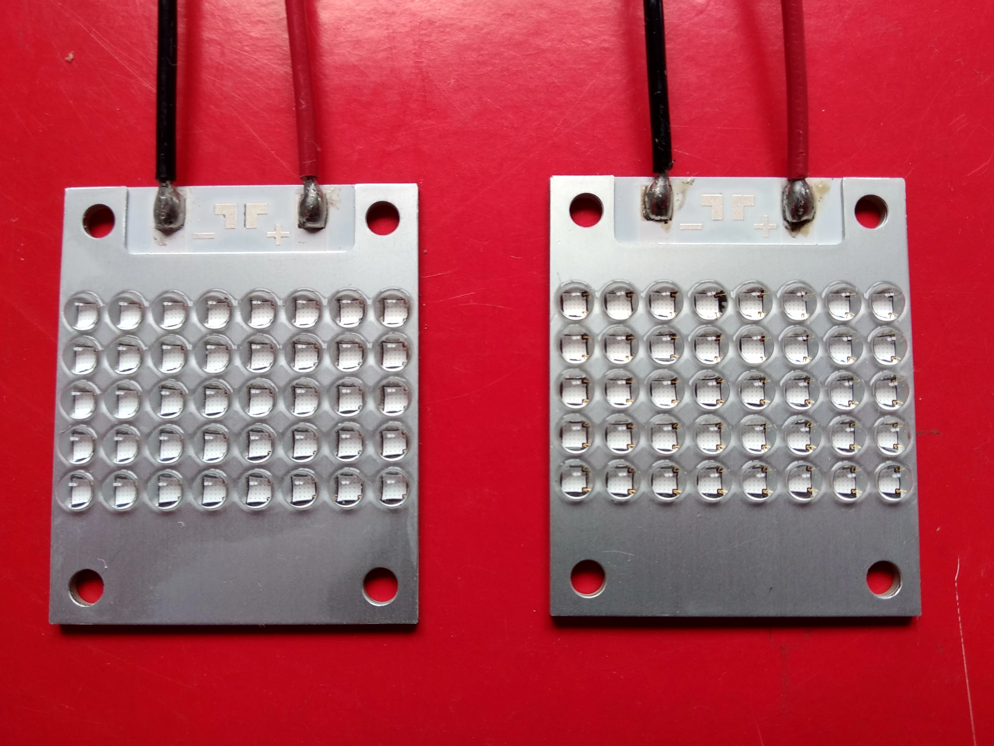 Hochleistungs-UV-LED-Modul 31×19 mm für UV-Härtung