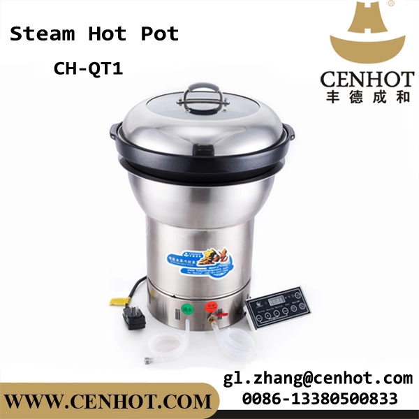 CENHOT Seafood Restaurant Steam Hotpot mit Keramiktopf