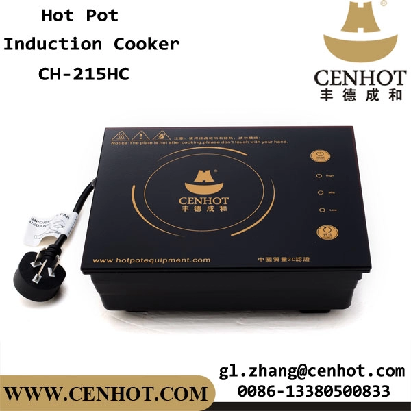 CENHOT Touch Smart kleiner elektrischer Hot Pot Herd für Restaurant