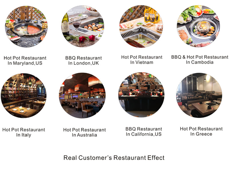 CENHOT-echter Restauranteffekt für Kunden