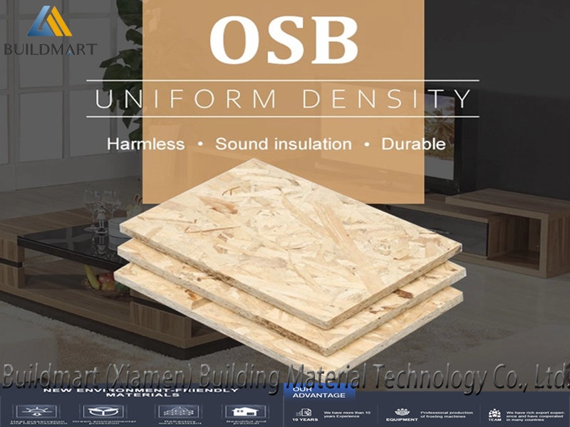 Hochwertige benutzerdefinierte OSB-Oriented Strand Boards Wasserdichte OSB-Platte