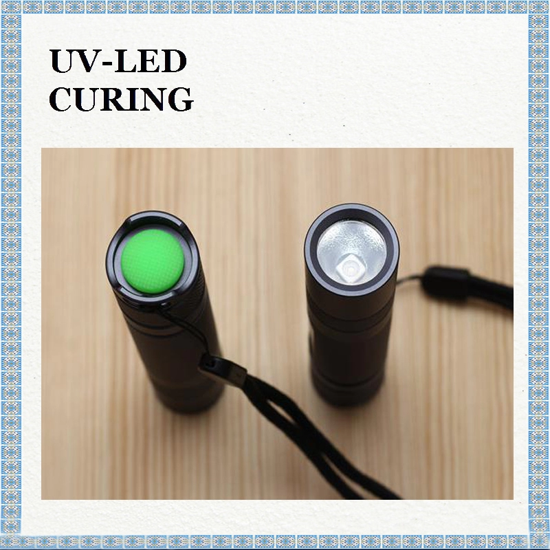 UV-LED-Taschenlampe 365 nm UV-Fluoreszenzerkennung Professionelle Taschenlampe