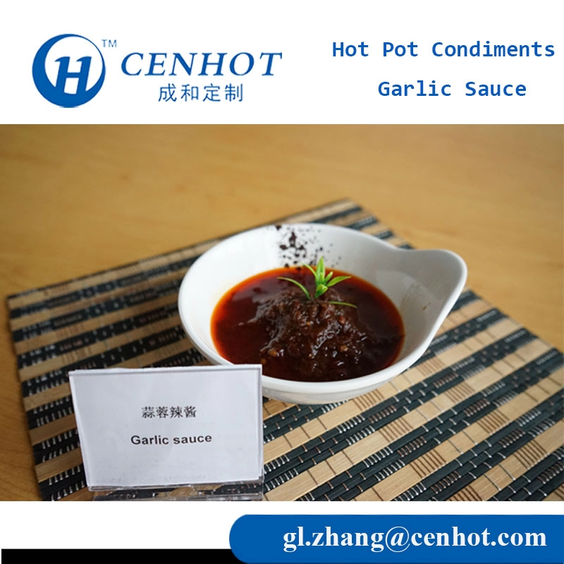 Chinesisches würziges Knoblauchsaucenmaterial für Hot Pot Supply - CENHOT