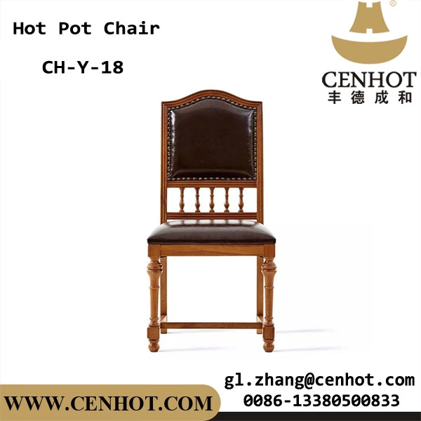 CENHOT Hochwertige Hot Pot Restaurantstühle aus Holz zu verkaufen