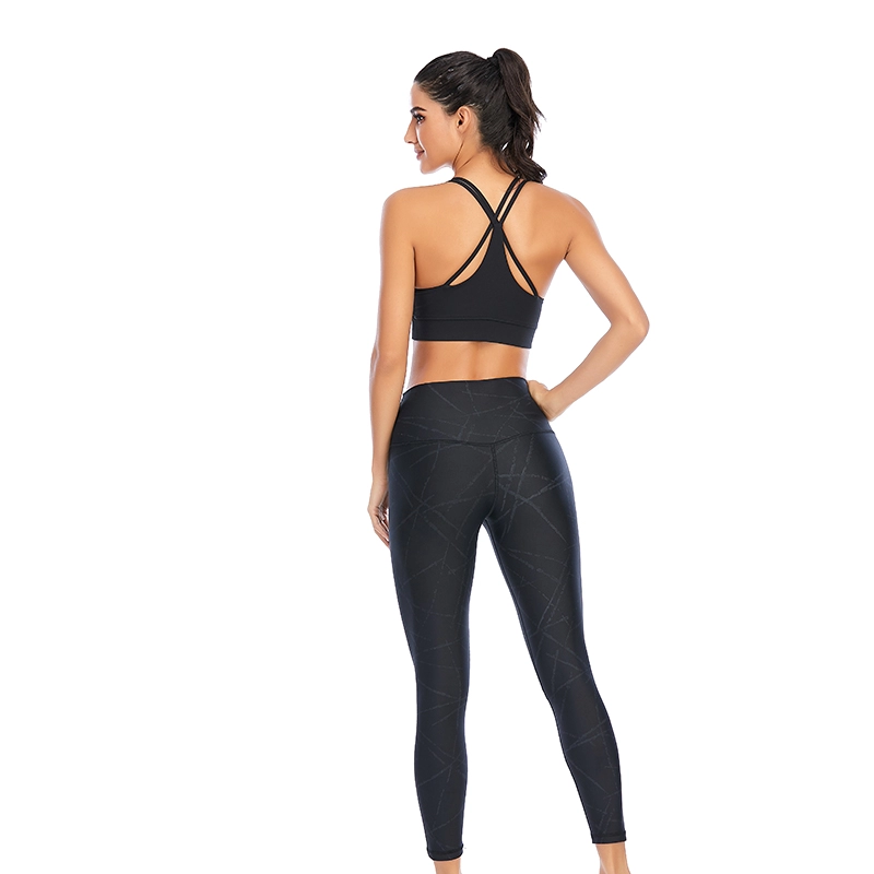 Sportliche Scrunch Butt Workout-Leggings für einfarbige Damen