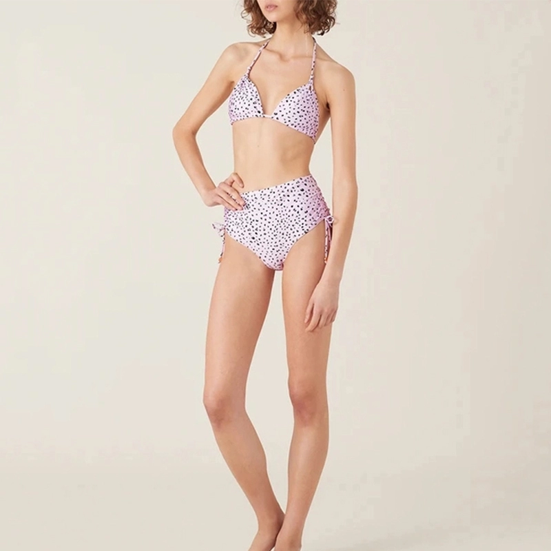 Kundenspezifischer Druckmuster-justierbarer Badeanzug-Frauen-reizvoller Bikini