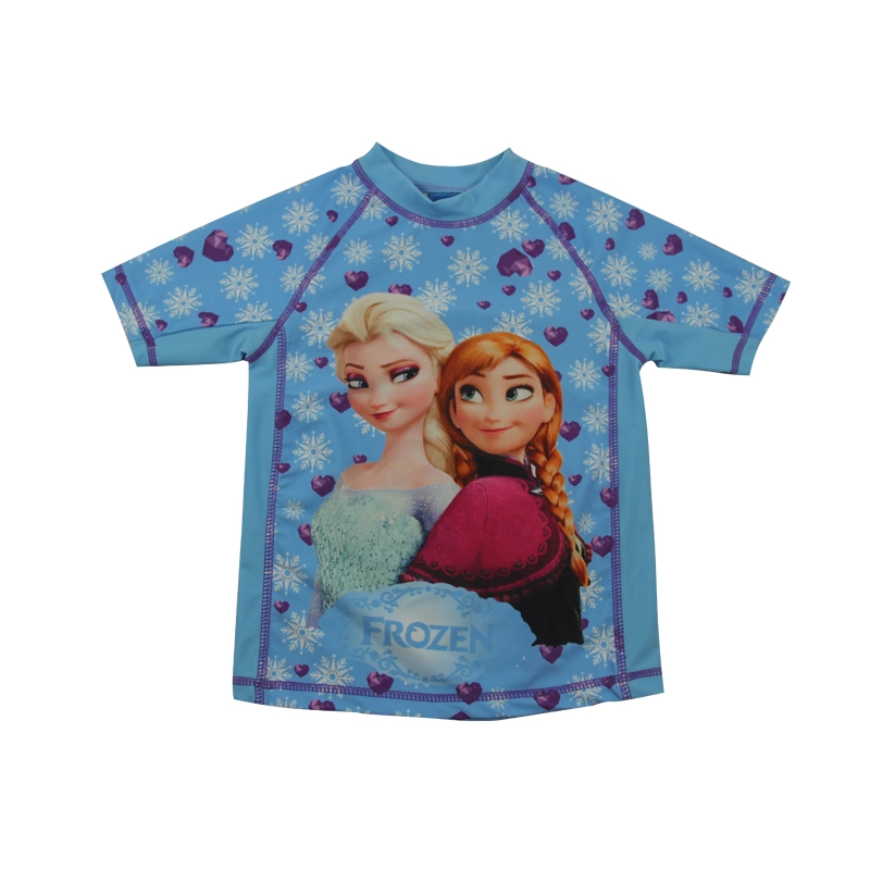 Disneys Frozen Rash Guard-Shirts für Mädchen