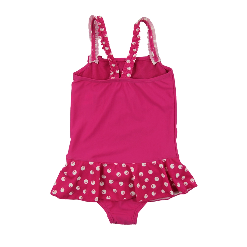 Starfish Solid Red Kid Mädchen Einteiler Kleid Badeanzüge