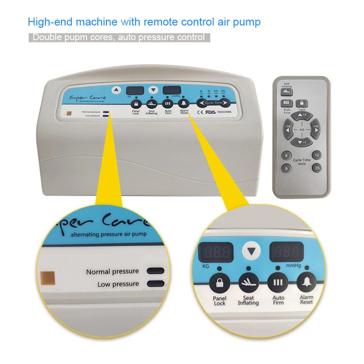Medizinische Anti-Dekubitus-Luftmatratze mit Wechseldruck-Pflegekrankenhaus für Patienten