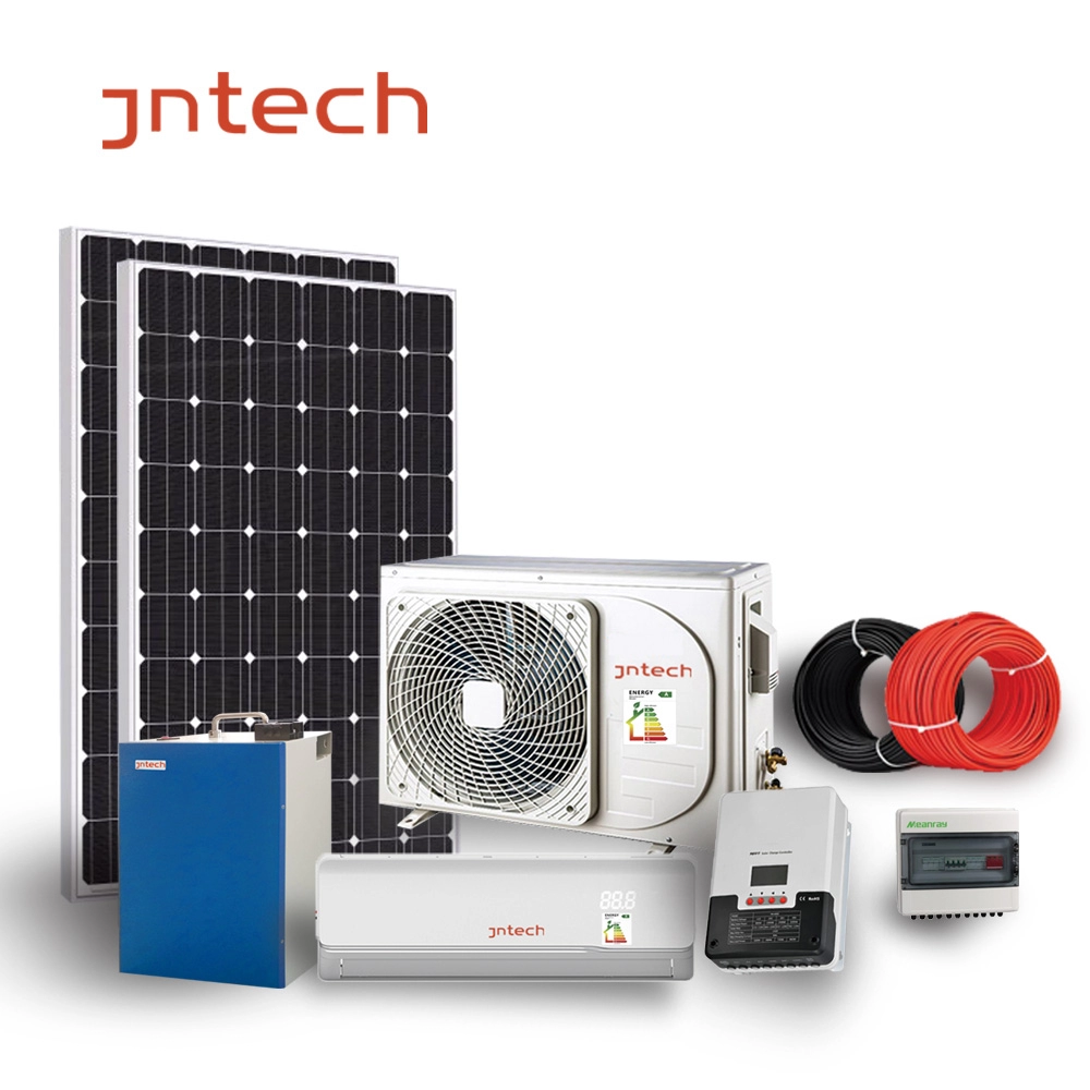 JNTECH Hybride solarbetriebene AC + DC-Solarklimaanlage mit einfacher Installation