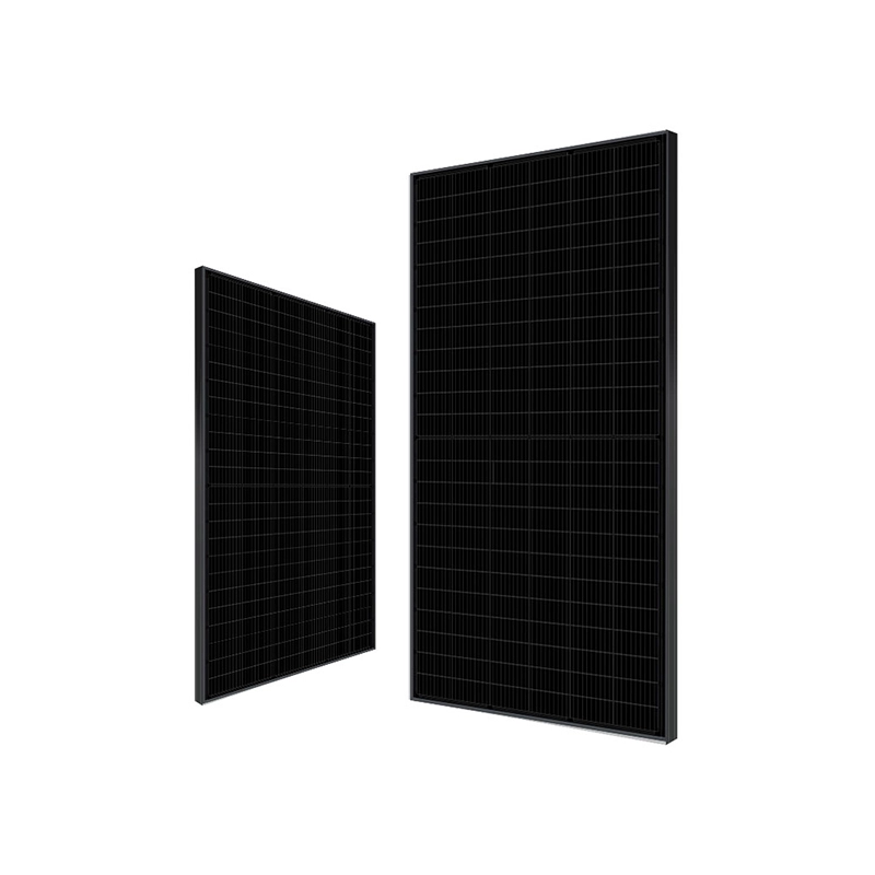 395W-420W Solarpanel 72 Zellen Schwarz 9BB Halbzellen-Hochleistungsmodul