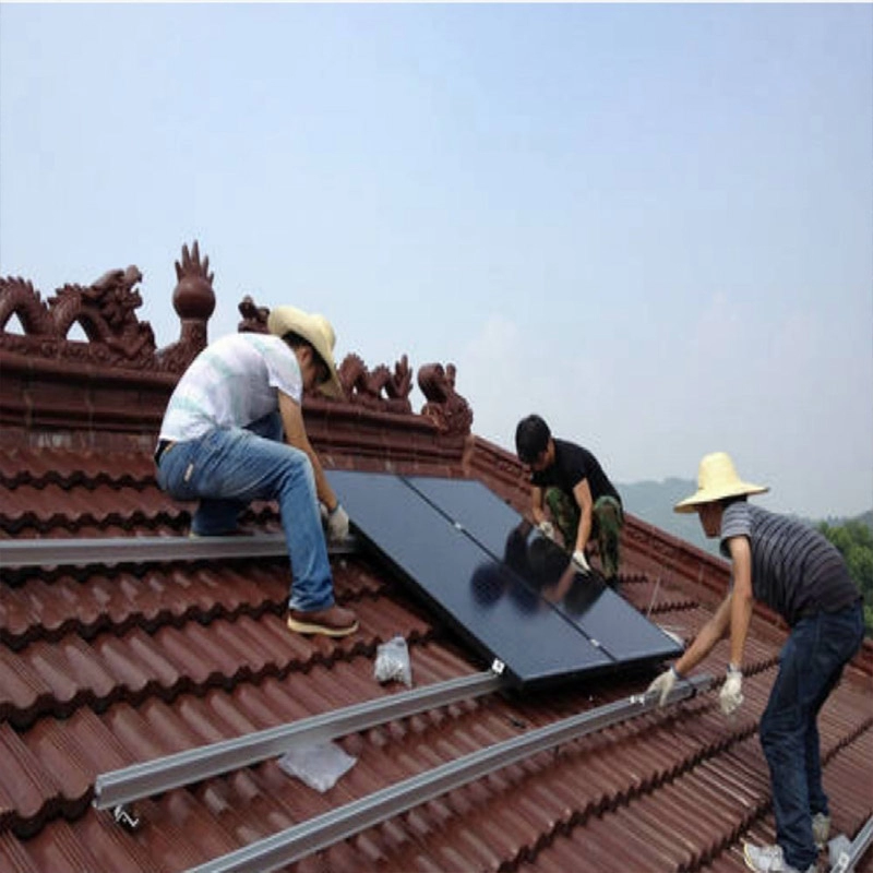 Solar-Photovoltaik-Fliesen-Dachmontageregale für Wohngebäude