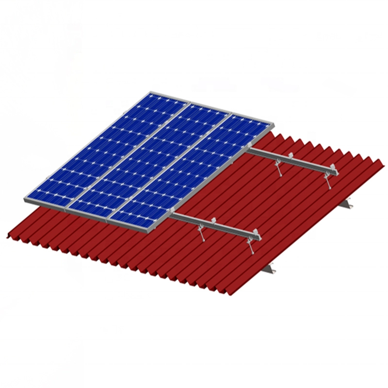 Montagestruktur für Photovoltaik-Solardächer für Wohngebäude und Industrie