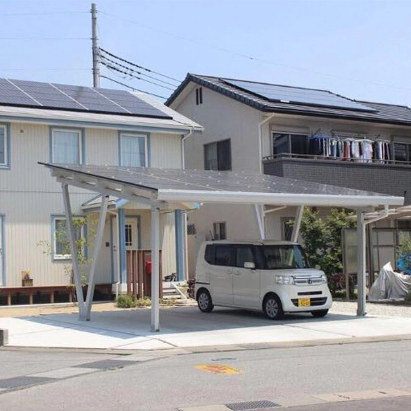 Aluminium-Solar-Carport-Montagestruktur für Wohngebäude