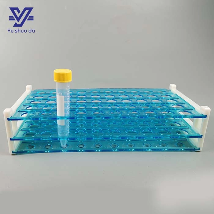 Labor 10ml 3-stufiger Reagenzglashalter Abnehmbarer Zentrifugenröhrchenhalter