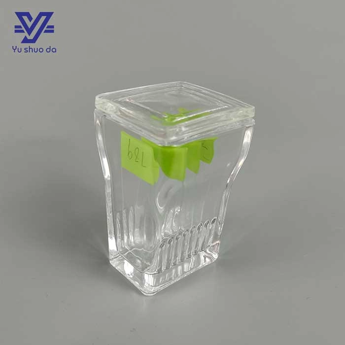 9-teiliges professionelles Objektträger-Färbegefäß aus Glas