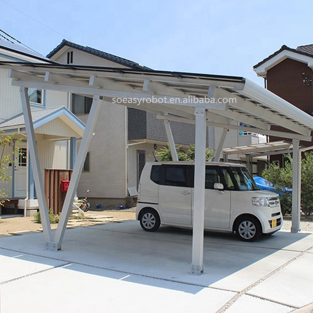 Solarcarport-Montagegestell aus Aluminium