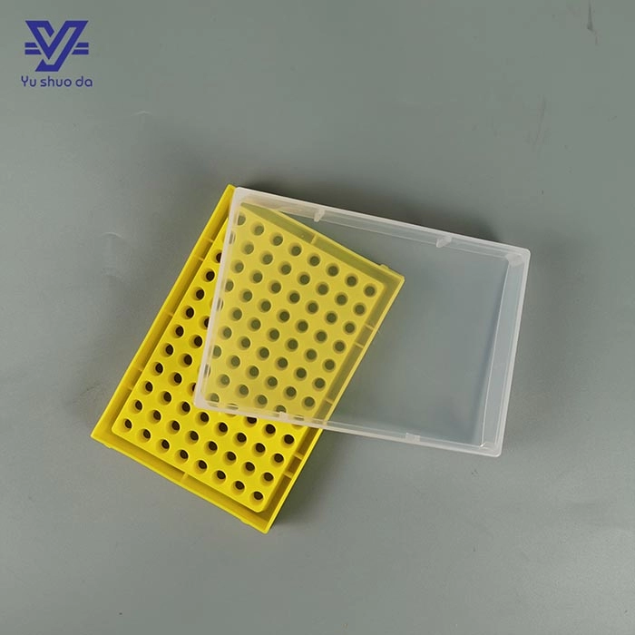 0,2-ml-Reagenzglas-Labor-Kunststoff-Mehrzweck-Zentrifugenröhrchen-Box