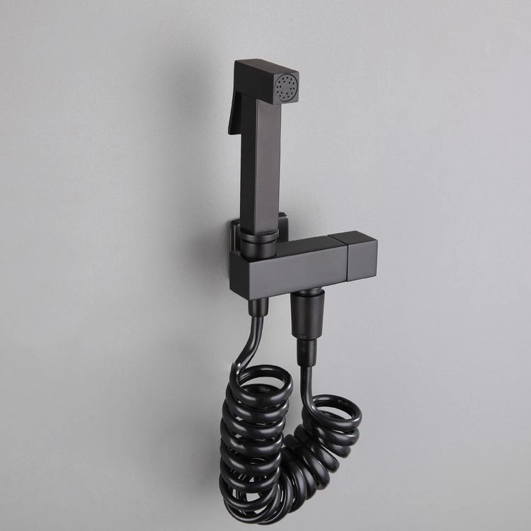 Tragbares schwarzes Hand-Bidet-Sprühgerät für das Badezimmer