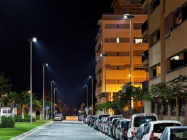 LED-Solar-Straßenlaterne für die Straße