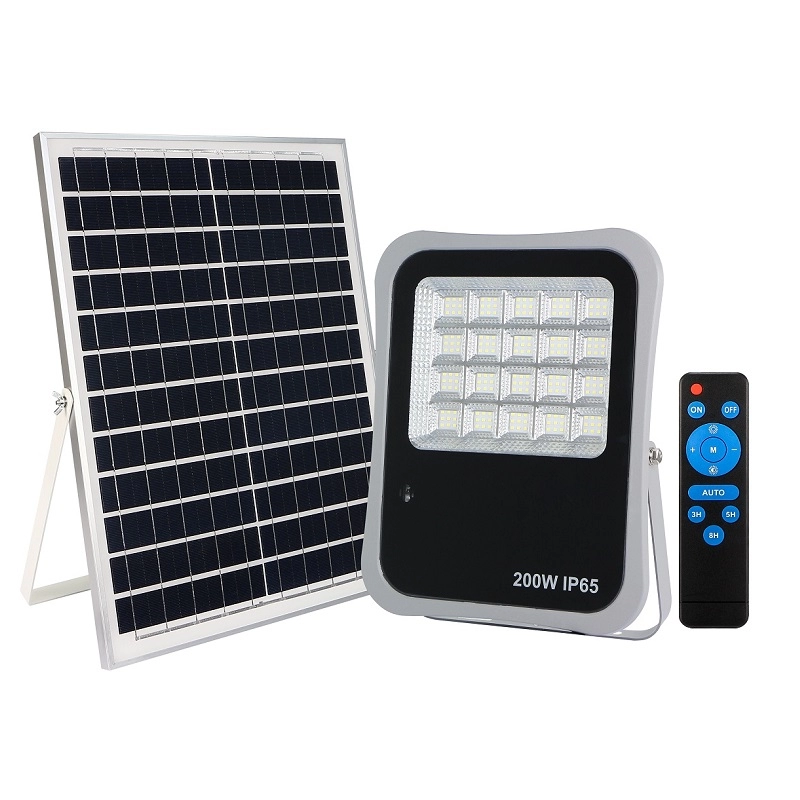 Outdoor Portable Remote Security LED Solar Flutlicht