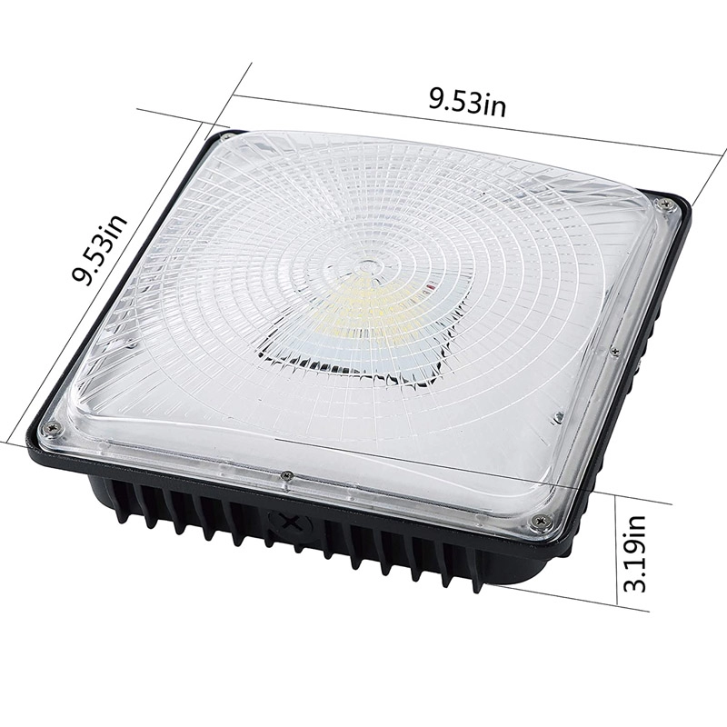Hochlumige IP65 wasserdichte LED-Parkhausüberdachung