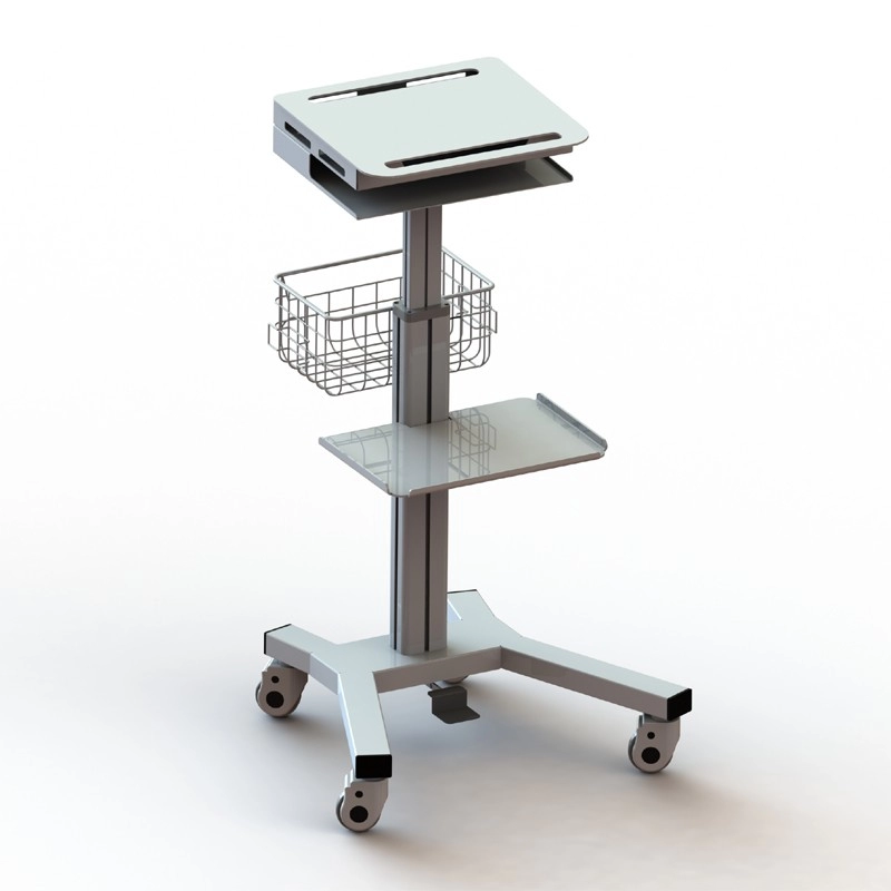Medizinischer mobiler Tablet-Laptop-Wagen Tragbarer Arbeitsplatz