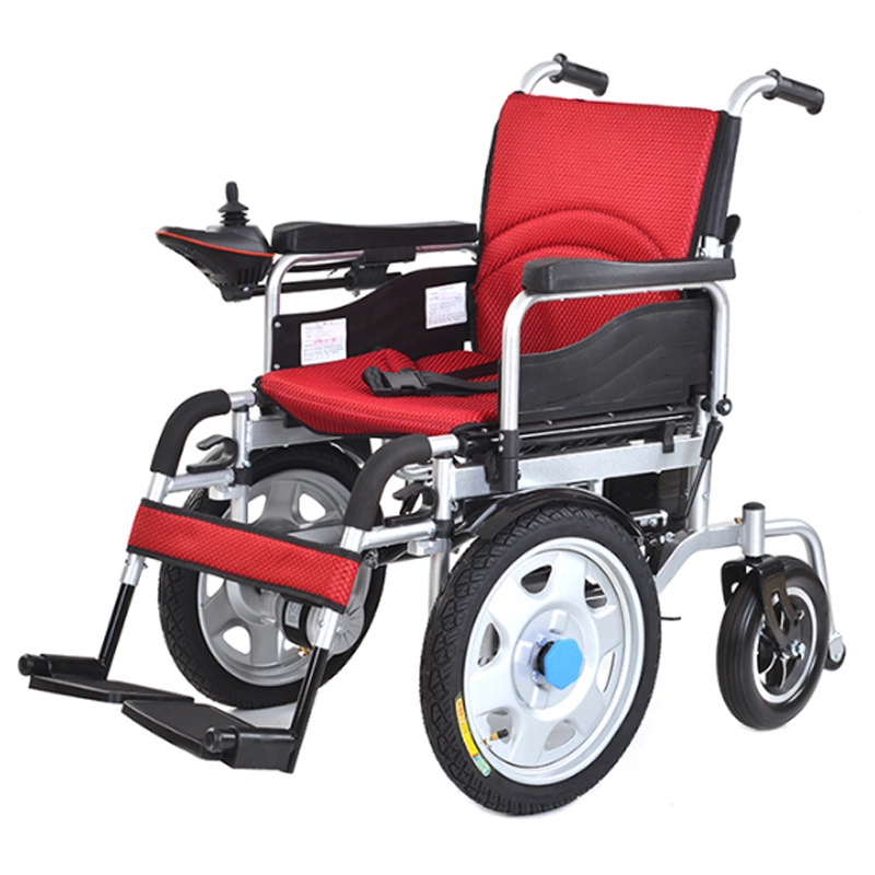 Elektrischer Rollstuhl mit verstellbarer Rückenhöhe für ältere Menschen